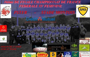 Le PSTFR qualifié pour les 8 éme de Finale du Championnat de FRANCE Fédérale. 